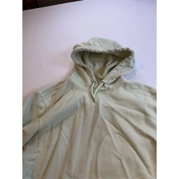 Carhartt Men's Loose Fit Hooded Sweatshirt Green Pullover Size L - Picture 4 of 7